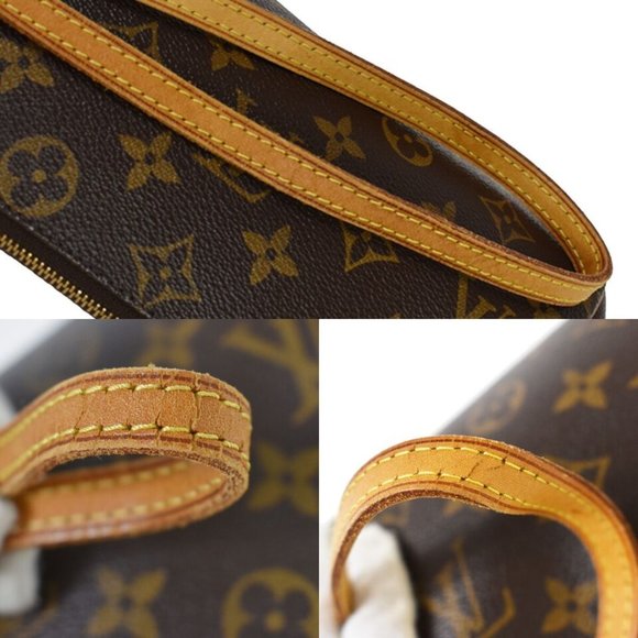 LOUIS VUITTON Eva 2Way Chain Shoulder Bag Monogram Leather Brown M95567 - Picture 2 of 16